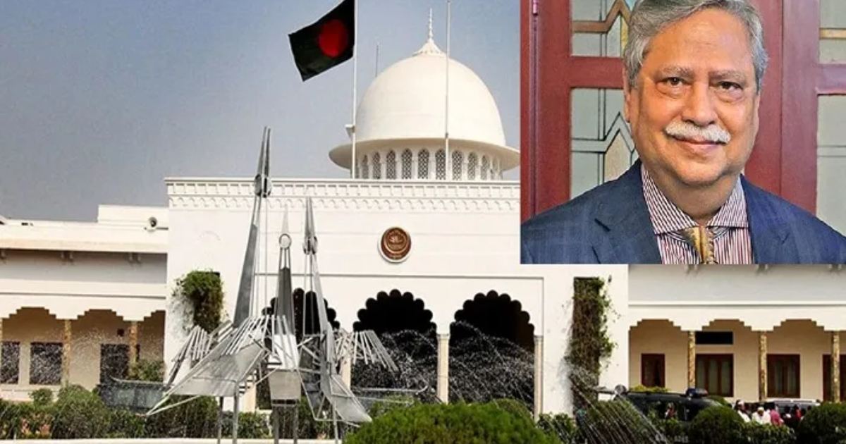 বঙ্গভবনে নতুন রাষ্ট্রপতিকে `গার্ড অব অনার`