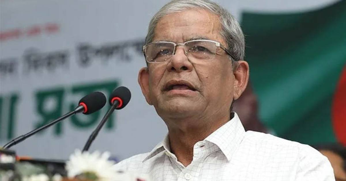 ক্ষমতায় থাকতে সরকার যা খুশি তাই করছে: ফখরুল