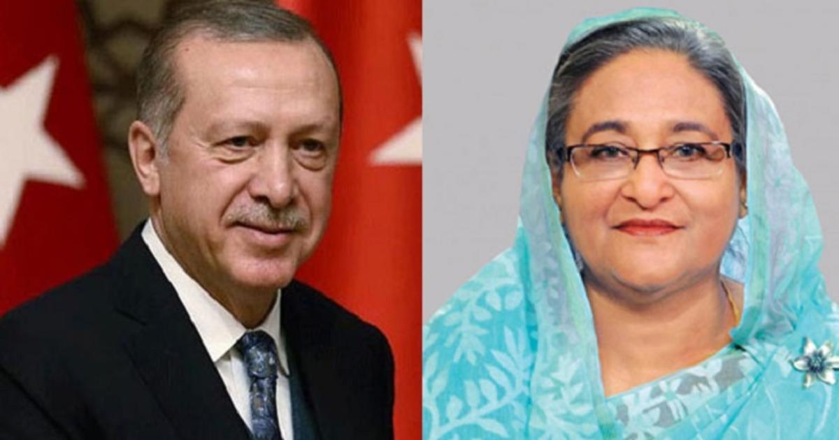 এরদোয়ানকে অভিনন্দন জানিয়েছেন প্রধানমন্ত্রী শেখ হাসিনা
