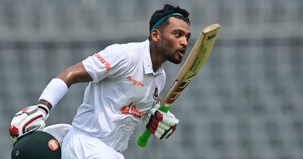 জোড়া সেঞ্চুরি করে ম্যাচসেরা শান্ত