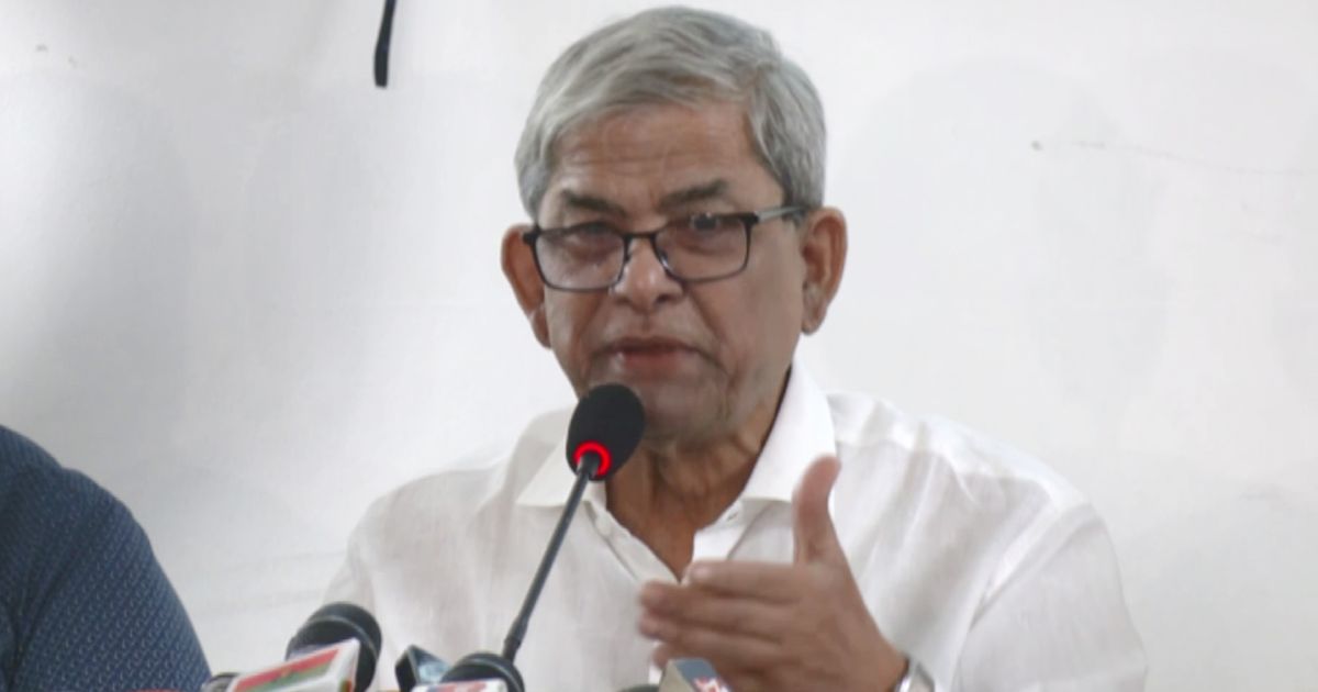 বাংলাদেশে গণতন্ত্র প্রতিষ্ঠায় মার্কিন সরকার পদক্ষেপ নিচ্ছে: ফখরুল