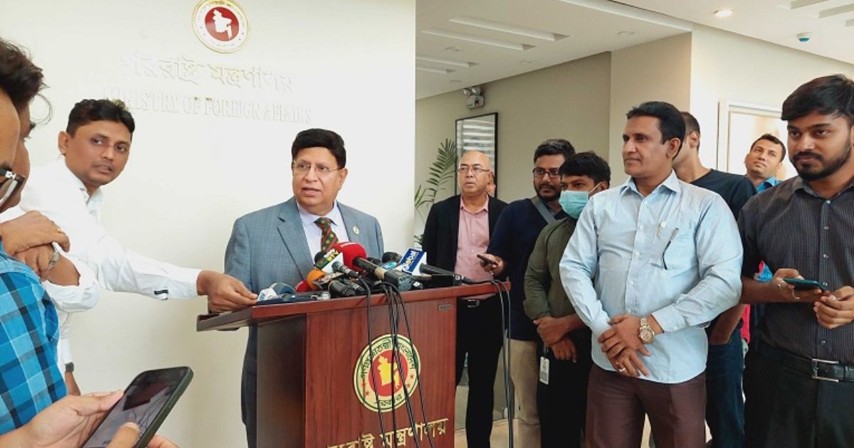 কংগ্রেসম্যানদের চিঠিতে মিথ্যা তথ্য রয়েছে: পররাষ্ট্রমন্ত্রী