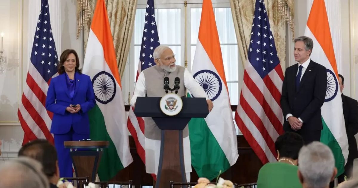 মোদিকে `বিশ্বনেতা’ বলে প্রশংসা করলেন কামালা হ্যারিস