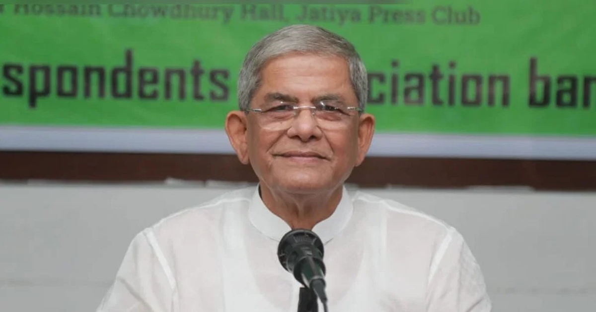 সরকারের আয়ুষ্কাল ফুরিয়ে এসেছে: ফখরুল