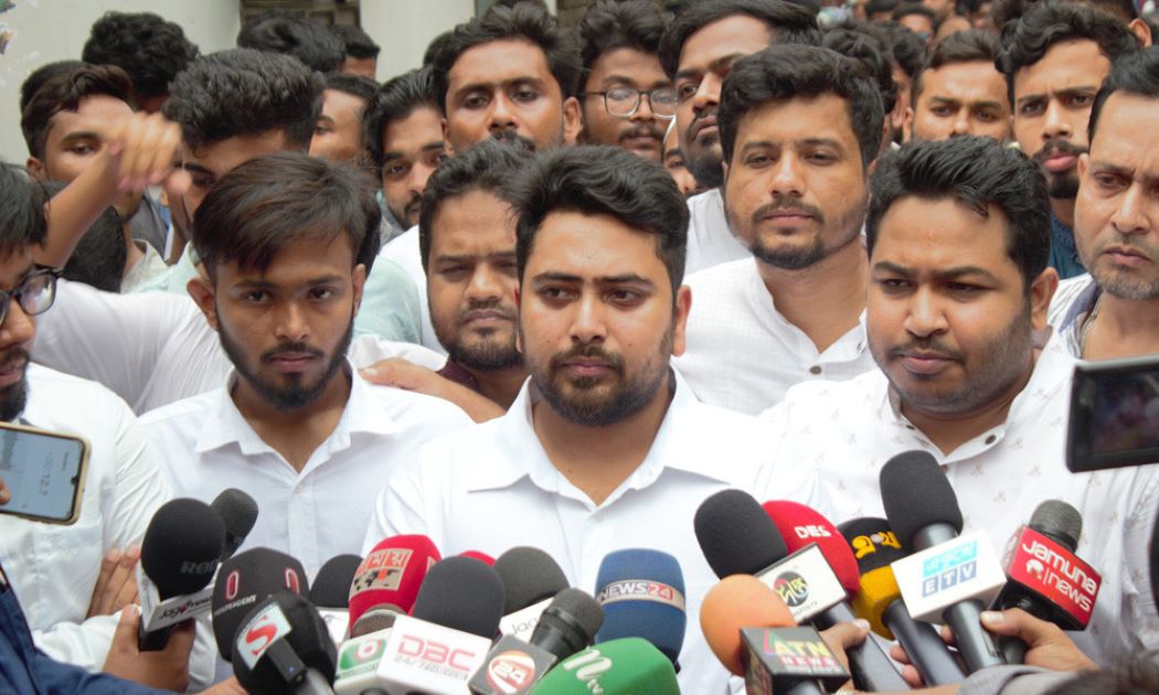 আমরা এককভাবে নির্বাচনে অংশ নিতে প্রস্তুত : নাহিদ ইসলাম