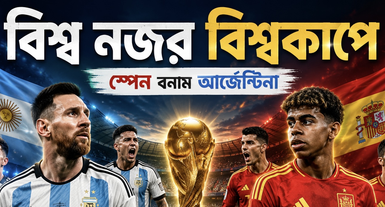 ফুটবল ইতিহাসের নতুন মহাকাব্য লেখার অপেক্ষায় বিশ্ব