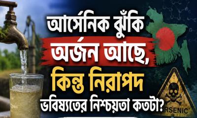 আর্সেনিক ঝুঁকি: অর্জন আছে, কিন্তু নিরাপদ ভবিষ্যতের নিশ্চয়তা কতটা?