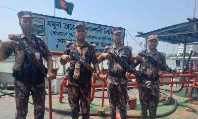 জ্বালানি তেলের নিরবচ্ছিন্ন সরবরাহ নিশ্চিতে ১৯ ডিপোতে বিজিবি মোতায়েন