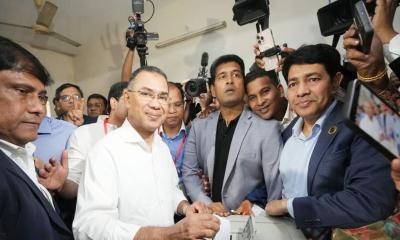 ঢাকা-১৭ আসনের প্রাথমিক ফলাফলে তারেক রহমান এগিয়ে