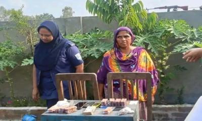 সৈয়দপুরে সেনাবাহিনীর অভিযানে ৮৮৫ পিস ইয়াবা-টাপেন্টাডলসহ নারী আটক
