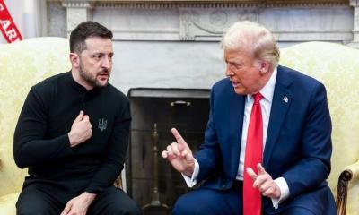 জেলেনস্কিকে ‘অকৃতজ্ঞ’ বললেন ট্রাম্প