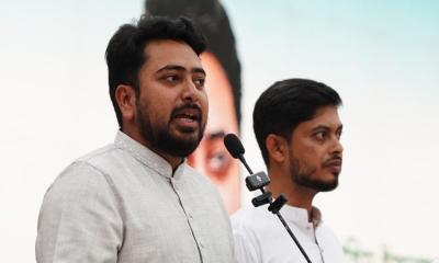 ফ্যাসিস্ট রাষ্ট্রপতির ভাষণ শুনতে আমরা সংসদে যাচ্ছি না: নাহিদ