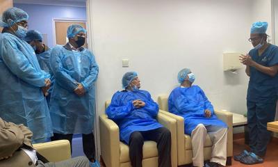 খালেদা জিয়াকে দেখতে হাসপাতালে প্রধান উপদেষ্টা