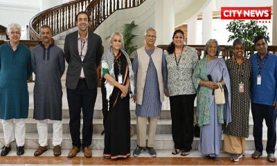 SAHR delegation meets Chief Adviser Prof Yunus