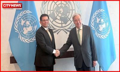 বাংলাদেশের প্রতি অবিচল সমর্থন ও সংহতি জাতিসংঘ মহাসচিবের