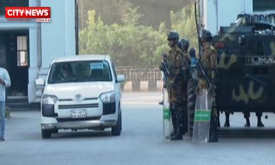 শেখ হাসিনার মামলার রায় ঘিরে ট্রাইব্যুনাল এলাকায় সেনা-বিজিবি মোতায়েন