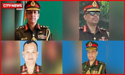 সেনাবাহিনীর আরও ৬ উচ্চ পদে রদবদল