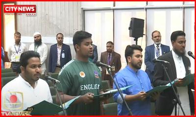 শপথ নিলেন এনসিপির ৬ এমপি