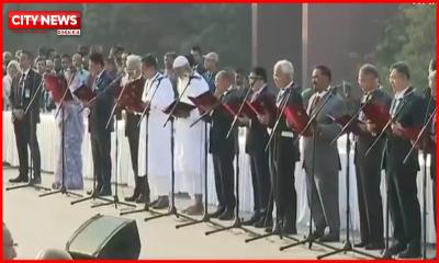 শপথ নিলেন ২৫ মন্ত্রী