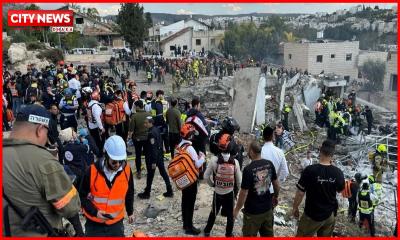 ইসরায়েলের বেইত শেমেশ এলাকায় ক্ষেপণাস্ত্র আঘাত