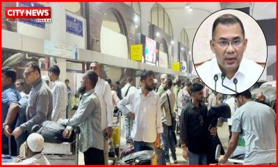 হাজারো যাত্রী বিমানবন্দরে আটকা, খোঁজ নিলেন তারেক রহমান