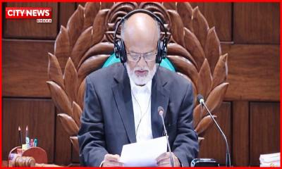 ত্রয়োদশ সংসদের প্রথম অধিবেশনের সভাপতি ড. খন্দকার মোশাররফ হোসেন