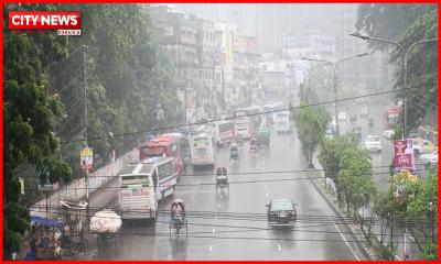 বৃষ্টির দেখা পেল রাজধানীবাসী