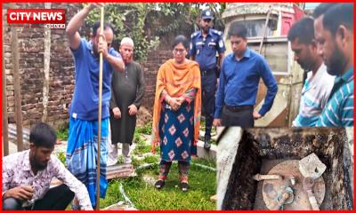 মাটির নিচে বিশেষভাবে নির্মিত ট্যাংক থেকে ২৩ হাজার লিটার জ্বালানি জব্দ