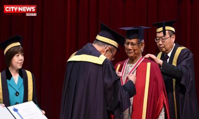 প্রধান উপদেষ্টাকে সম্মানসূচক ডক্টরেট ডিগ্রি প্রদান সোকা বিশ্ববিদ্যালয়ের