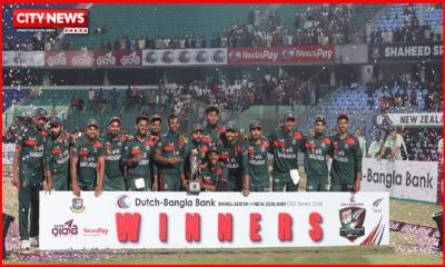 শান্তর সেঞ্চুরির পর মুস্তাফিজের ফাইফার, সিরিজ বাংলাদেশের