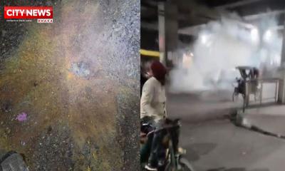 রাজধানীর বিভিন্ন এলাকায় ককটেল বিস্ফোরণ