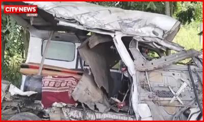 ঢাকা-খুলনা মহাসড়কে বাস-অ্যাম্বুলেন্স সংঘর্ষ, নিহত ৩