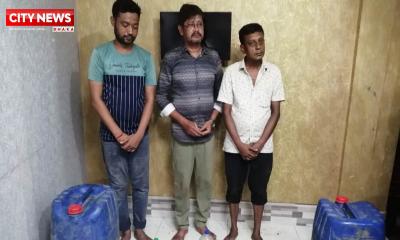জয়পুরহাটে মাদক কারখানায় সেনাবাহিনীর অভিযান, আটক ৩