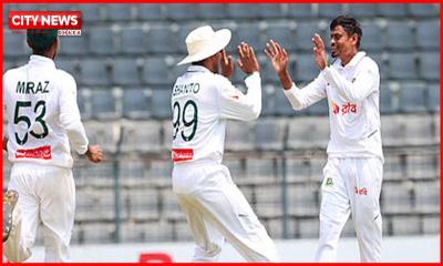শেষ দিন বাংলাদেশের প্রয়োজন ৩ উইকেট, পাকিস্তানের ১২১ রান