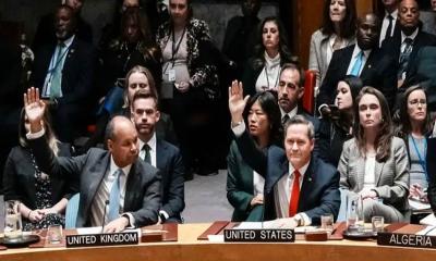 গাজায় আন্তর্জাতিক বাহিনী পাঠানোর অনুমোদন জাতিসংঘের