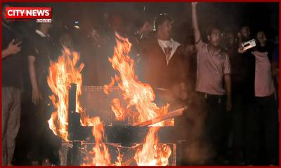 হাদির হত্যাকারীদের বিচারের দাবিতে উত্তাল শাহবাগ