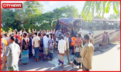 ঢাকা-ভাঙ্গা এক্সপ্রেসওয়েতে দুই বাসের সংঘর্ষে নিহত ৩