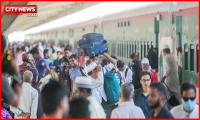 ঈদের ছুটি কাটিয়ে রাজধানীতে ফিরছেন কর্মজীবীরা