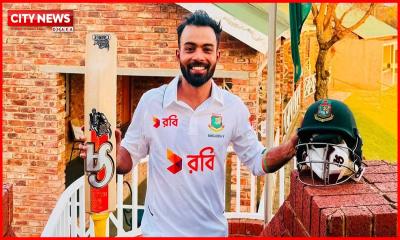 বাংলাদেশের বিশ্বজয়ের মাঠে হৃদয়ের ট্রিপল সেঞ্চুরি