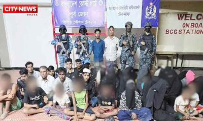 টেকনাফে মানবপাচার চক্রের আস্তানা থেকে নারী-শিশুসহ ৩৮ বন্দি উদ্ধার