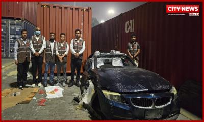 পার্টসের ঘোষণা, চট্টগ্রাম বন্দরে মিলল বিএমডব্লিউ রেসিং কার ও ৫ ট্রাক