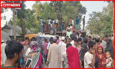রৌমারিতে ট্রাক চাপায় ইজিবাইকে থাকা একই পরিবারের ৫ জন নিহত