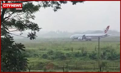 সিলেটে অবতরণ করেছে তারেক রহমানকে বহনকারী বিমান