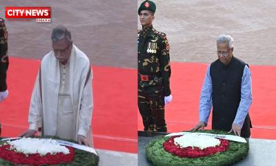 শহীদ বুদ্ধিজীবীদের প্রতি রাষ্ট্রপতি ও প্রধান উপদেষ্টার শ্রদ্ধা
