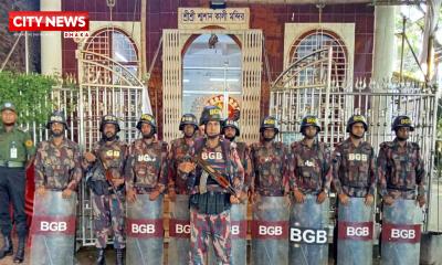 সারাদেশে ২৮৫৭ পূজামণ্ডপের নিরাপত্তায় ৪৩০ প্লাটুন বিজিবি