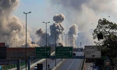 ইরানে এক রাতে ২৩০টি বোমা-ক্ষেপণাস্ত্র নিক্ষেপ করেছে ইসরাইল