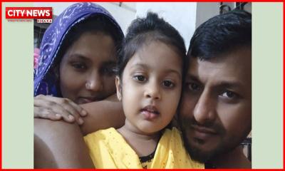 মোটরসাইকেলে বাসের ধাক্কা, প্রাণ গেল বাবা-মা-মেয়ের