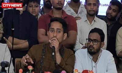 শাপলা প্রতীকেই হবে এনসিপির নির্বাচন, জোটের বিষয়ে সিদ্ধান্ত পরে: সারজিস