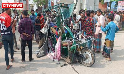 জামালপুরে সড়ক দুর্ঘটনায় নারীসহ ৪ জন নিহত, শিশুসহ আহত ৪