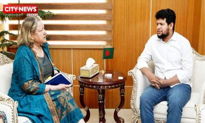 তথ্য উপদেষ্টার সঙ্গে ইউনেস্কোর বাংলাদেশ প্রতিনিধির সাক্ষাৎ